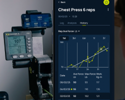 Τι δείχνει το StrengthErg στην οθόνη και στο ErgData;